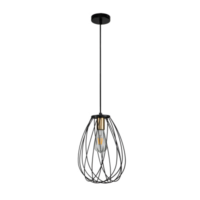 Escada 10180/1S E27*60W Black/Brass