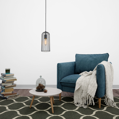 Escada 10198/1S E27*60W Black