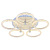 Потолочная светодиодная люстра Profit Light 8024/5 WHT