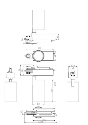 Трековый светодиодный светильник ЭРА SТR-30-36-30K-W30 Б0049773