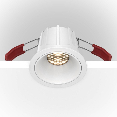 Встраиваемый светильник Maytoni Alfa LED DL043-01-10W4K-D-RD-W