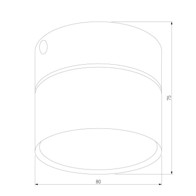 Потолочный светильник TK Lighting 3390 Space White