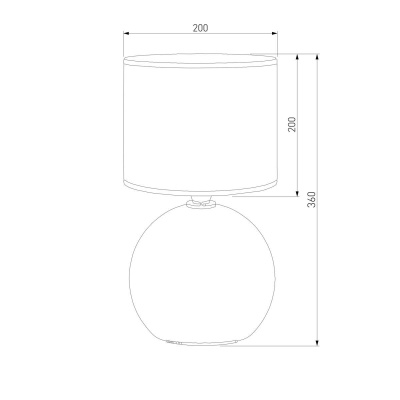 Настольная лампа TK Lighting 5081 Palla