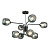 Потолочная люстра IMEX MD.3564-8-S BK+CH