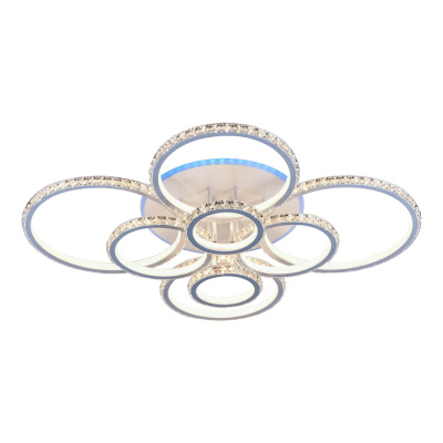 Потолочная светодиодная люстра Profit Light 18052/8 WHT