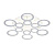 Escada 10274/6 LED*94W White