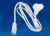 Шнур сетевой с вилкой Uniel UCX-LT2/E01-120 White 1 Sticker UL-00004530