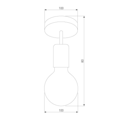 Потолочный светильник TK Lighting 1901 Retro