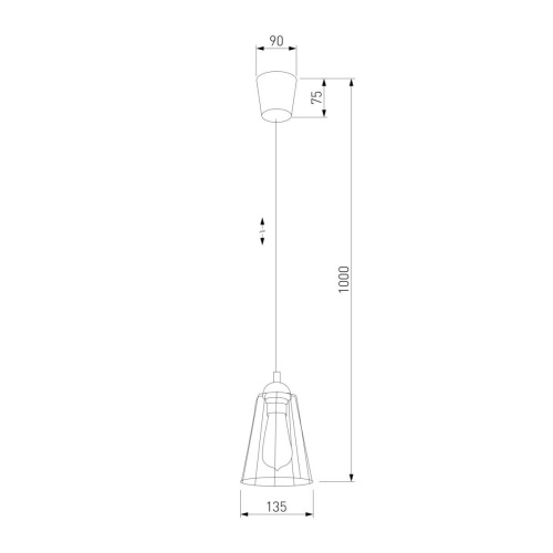 Подвесной светильник TK Lighting 1641 Galaxy 1