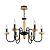 Подвесная люстра Seven Fires Karmel WD3589/6P-BK