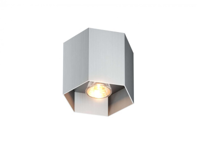 Потолочный светильник Zumaline Polygon cl 1l 20035-Al
