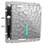 Выключатель Werkel Hammer одноклавишный с подсветкой серебряный W1210106 4690389162008