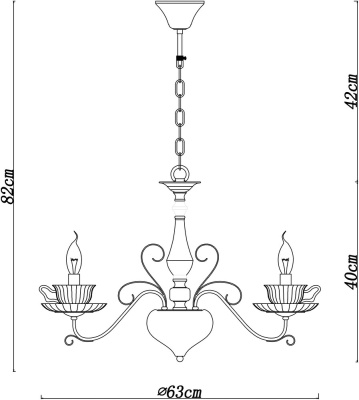 Подвесная люстра Arte Lamp TET-A-TET
