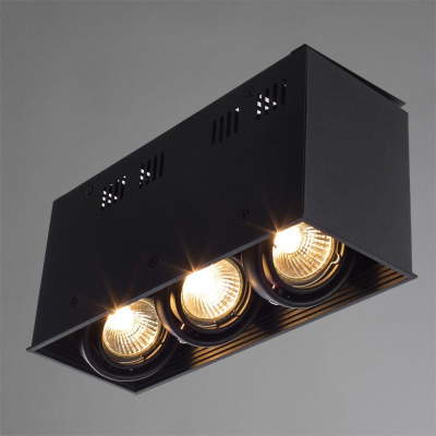 Потолочный светильник Arte Lamp Cardani A5942PL-3BK