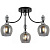 Потолочная люстра Illumico IL8258-3COU-79 BK CR