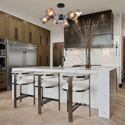 Escada 661/6PL E27*60W Black/Chrome