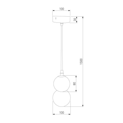 Подвесной светильник Eurosvet Polar 50250/1 LED белый