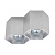 Потолочный светильник Zumaline Polygon cl2 20036-AL
