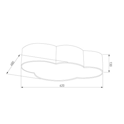 Потолочный светильник TK Lighting 3145 Cloud