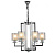 Подвесная люстра Lumina Deco Manhattan LDP 8012-6 CHR