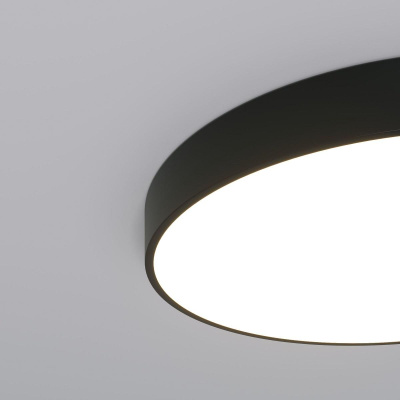 Потолочный светодиодный светильник Eurosvet Entire 90320/1 черный