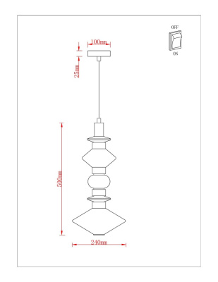 Подвесной светильник Arte Lamp FIORATO