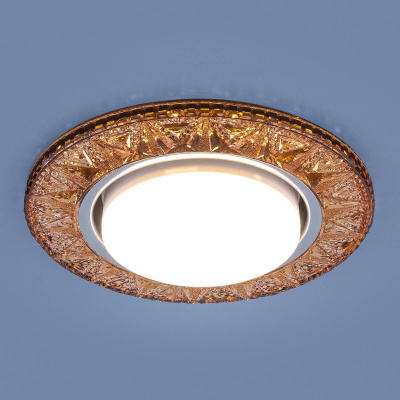 Встраиваемый светильник Elektrostandard 3022 GX53 GD золото a037069