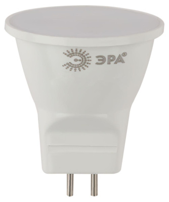 Лампа светодиодная ЭРА GU4 4W 2700K матовая LED MR11-4W-2700K-GU4 Б0049065