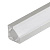 Профиль с рассеивателем Arlight ALU-D45-2000 ANOD+FROST 018252