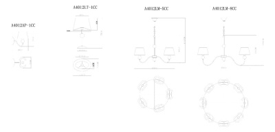 Подвесная люстра Arte Lamp TURANDOT