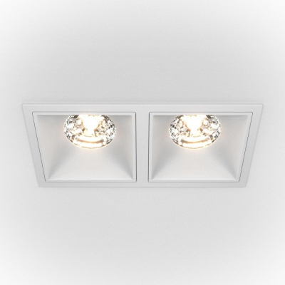 Встраиваемый светильник Maytoni Alfa LED DL043-02-15W4K-SQ-W