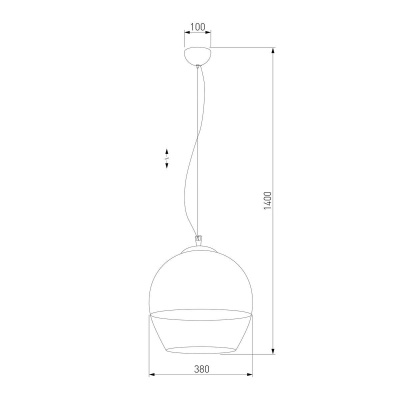 Подвесной светильник TK Lighting 3342 Boulette