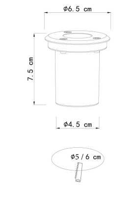 Тротуарный светильник Arte Lamp PIAZZA