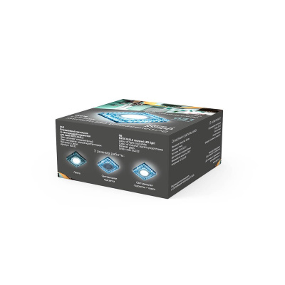 Встраиваемый светильник Gauss Backlight с подсветкой BL032