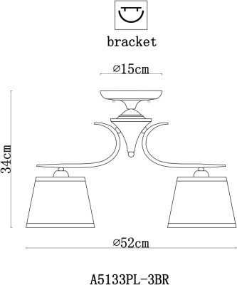 Люстра Arte Lamp IRENE