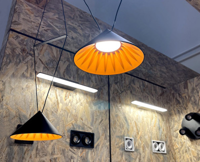 IT03-1430 black/orange светильник подвесной