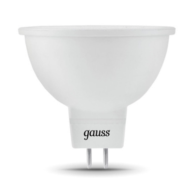101505107 Лампа Gauss LED MR16 GU5.3 7W 600lm 2700K 1/10/100