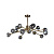 Подвесная люстра Loft IT Orion Smoky 10021/15