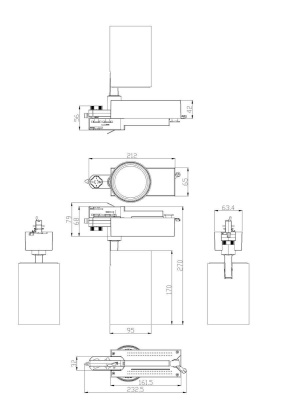 Трековый светодиодный светильник ЭРА SТR-30-36-30K-W40 Б0049774