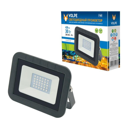 Прожектор светодиодный Volpe 30W ULF-Q511 30W/Blue IP65 220-240В Black UL-00002558