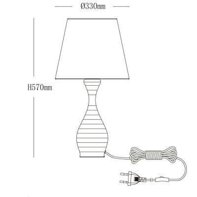 Настольная лампа MW-Light Салон 415033901