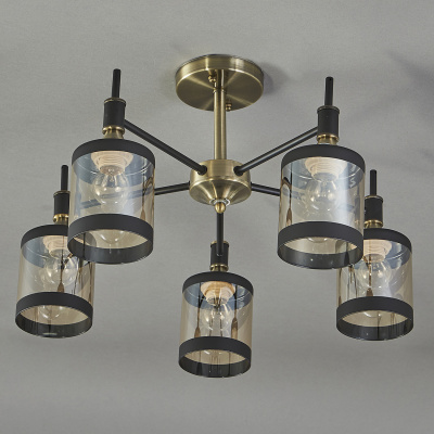 Escada 599/5P E27*60W Antique brass/Black