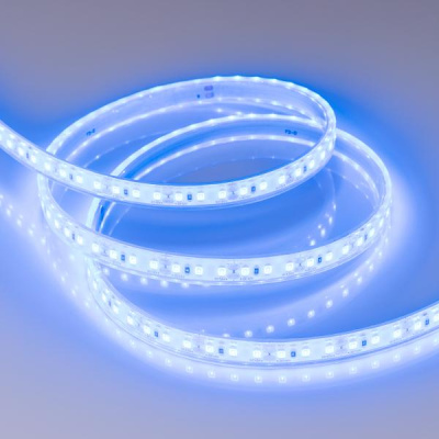 Светодиодная влагозащищенная лента Arlight 14,4W/m 120LED/m 2835SMD синий 5M 032078