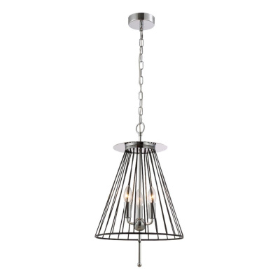 Подвесная люстра Crystal Lux Modesto SP3 Black/Chrome