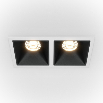 Встраиваемый светильник Maytoni Alfa LED DL043-02-10W3K-D-SQ-WB
