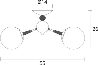 Потолочная люстра Arte Lamp BOSTON