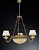 Подвесная люстра Reccagni Angelo L.6522/3+3