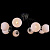 Потолочная люстра Illumico IL0250-8CSQ-79 BK AB