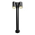 Уличный светильник Arte Lamp Mistero A3302PA-2BK