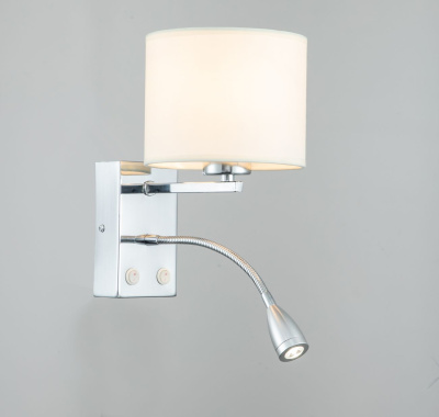 Escada 552/A LED*1W+E27*60W Chrome/White